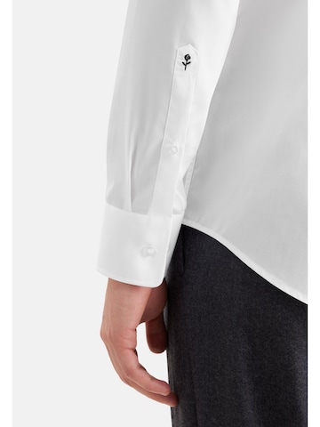 Coupe regular Chemise business SEIDENSTICKER en blanc