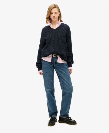 Pull-over Superdry en bleu