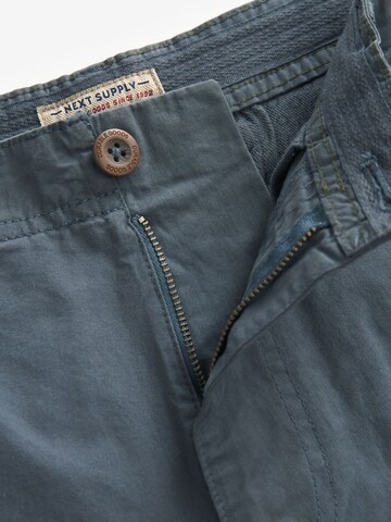 Regular Pantalon cargo Next en bleu