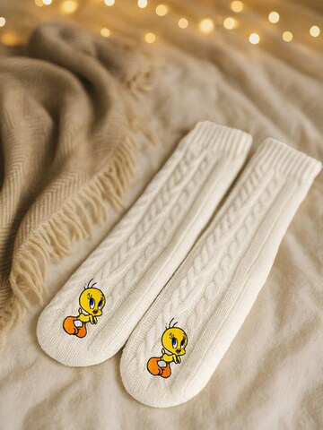 Looney Tunes Socks in White