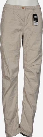 hessnatur Pants in M in Beige: front