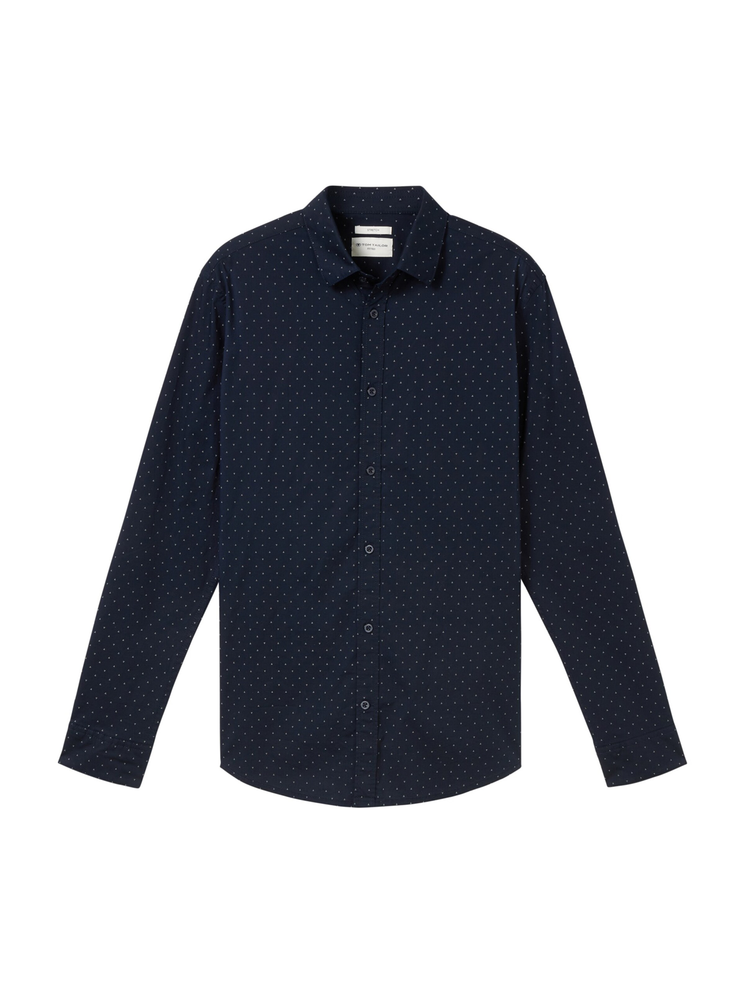 TOM TAILOR Regular Fit Hemd in Blau: Vorderseite