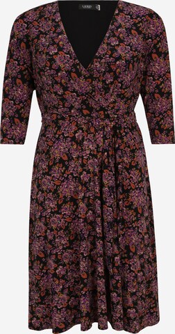 Lauren Ralph Lauren Plus Šaty 'CARLYNA' – fialová: přední strana