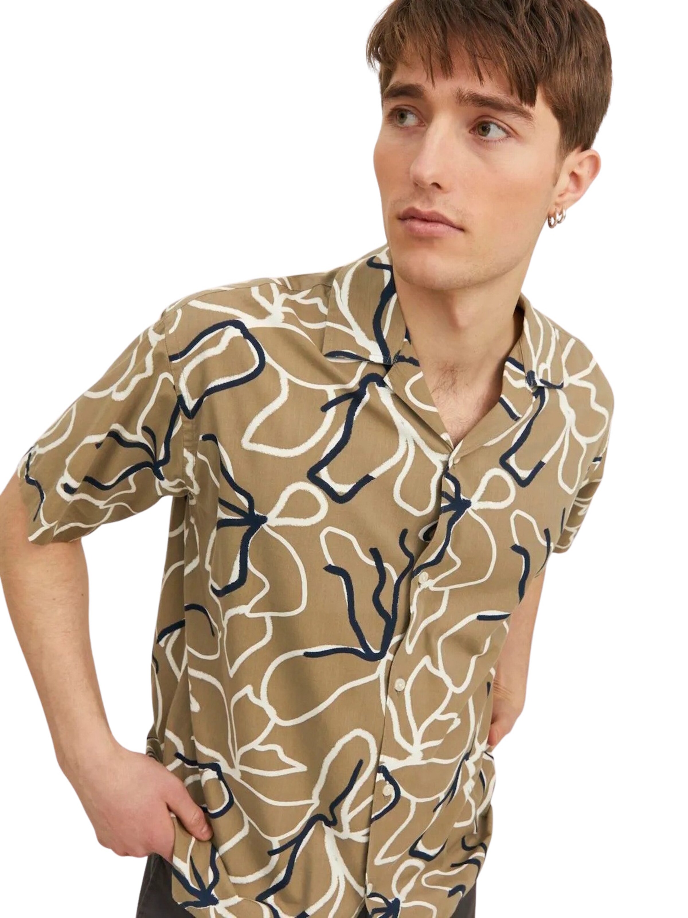 Fit confort Chemise 'JPRBLADREW' JACK & JONES en vert