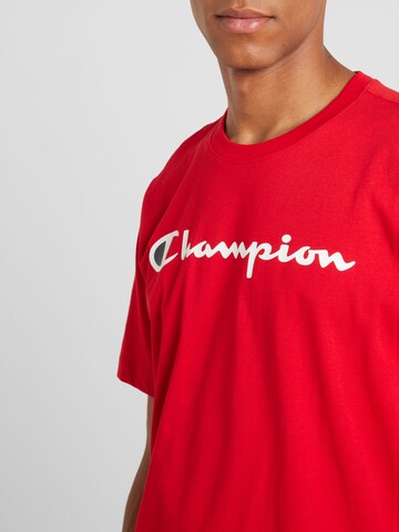 Champion Authentic Athletic Apparel Tričko – červená