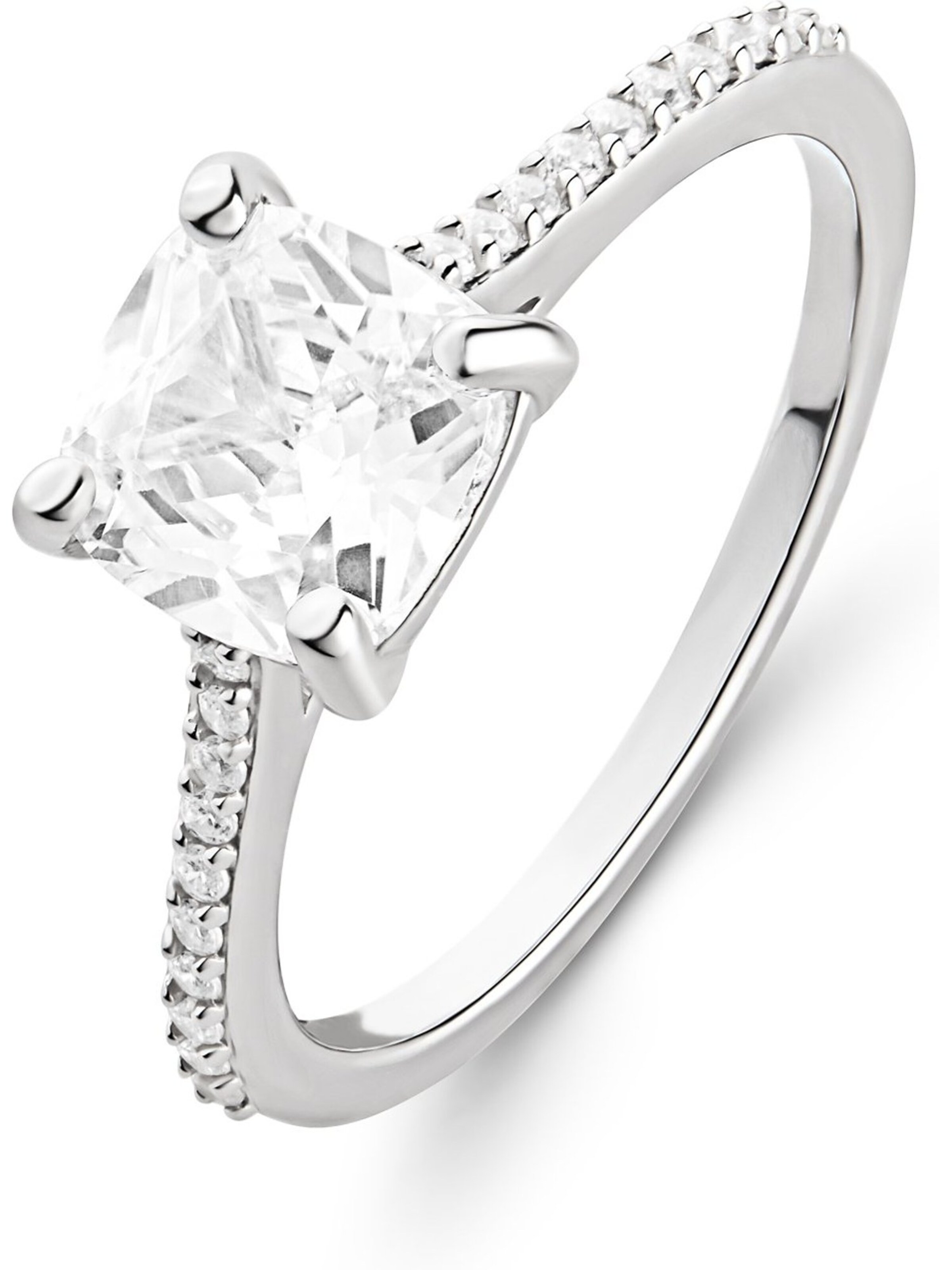 CHRIST Ring in Silver: front