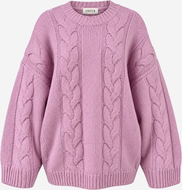 Pull-over 'Camellia' EDITED en violet : devant