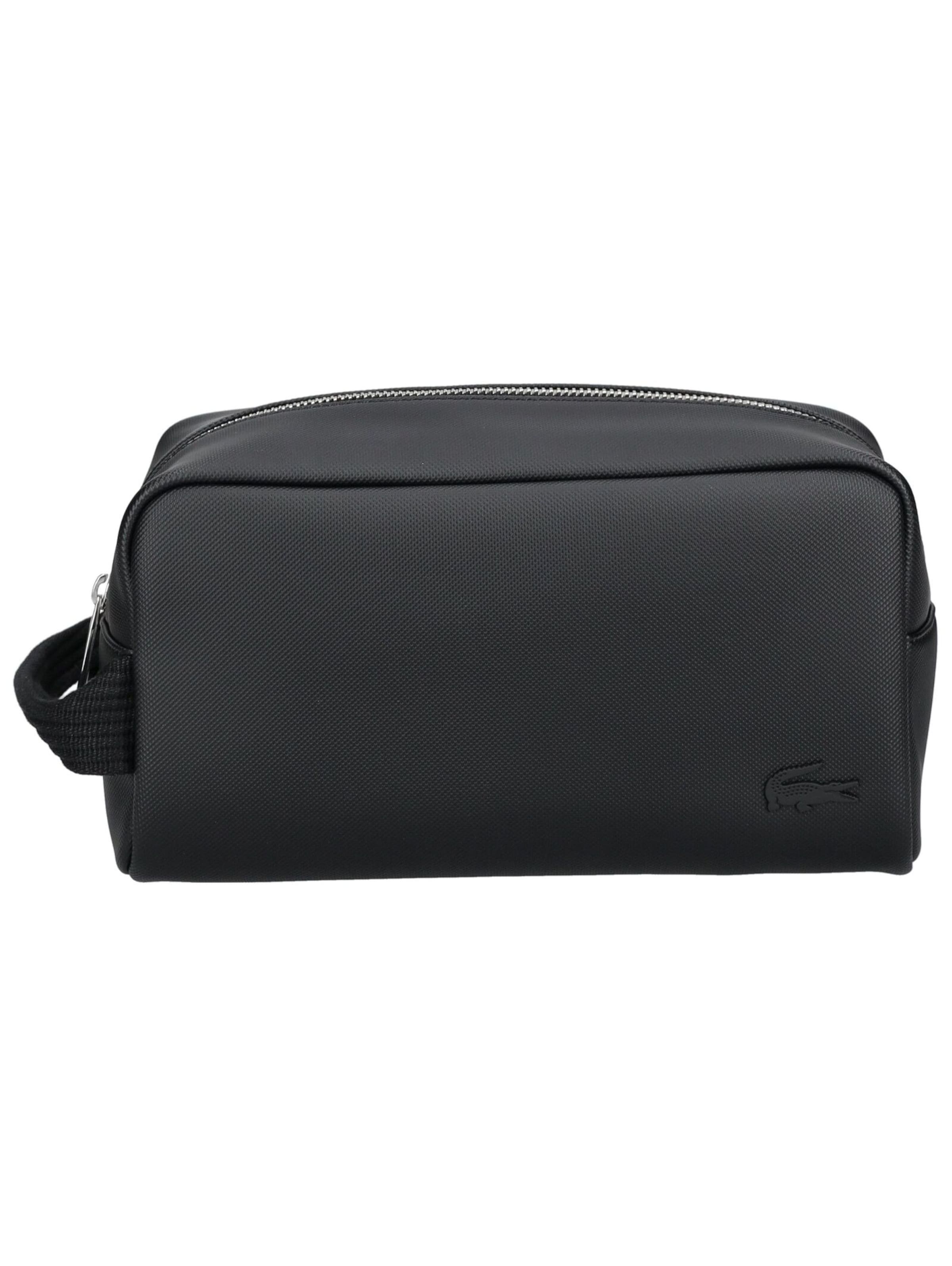 Trousses de toilette LACOSTE en noir : devant