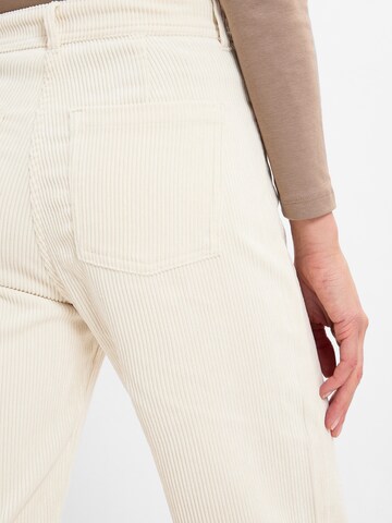 Marie Lund Loosefit Broek in Beige