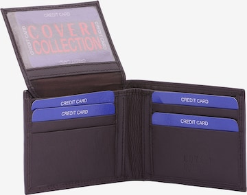 Enrico Coveri Portemonnaie in Braun: Vorderseite