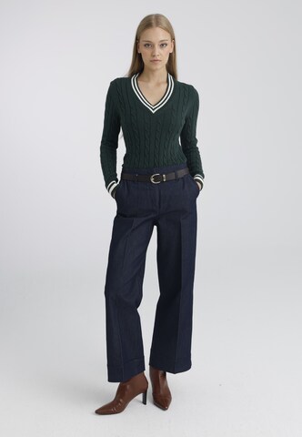 Pulover de la Felix Hardy pe verde