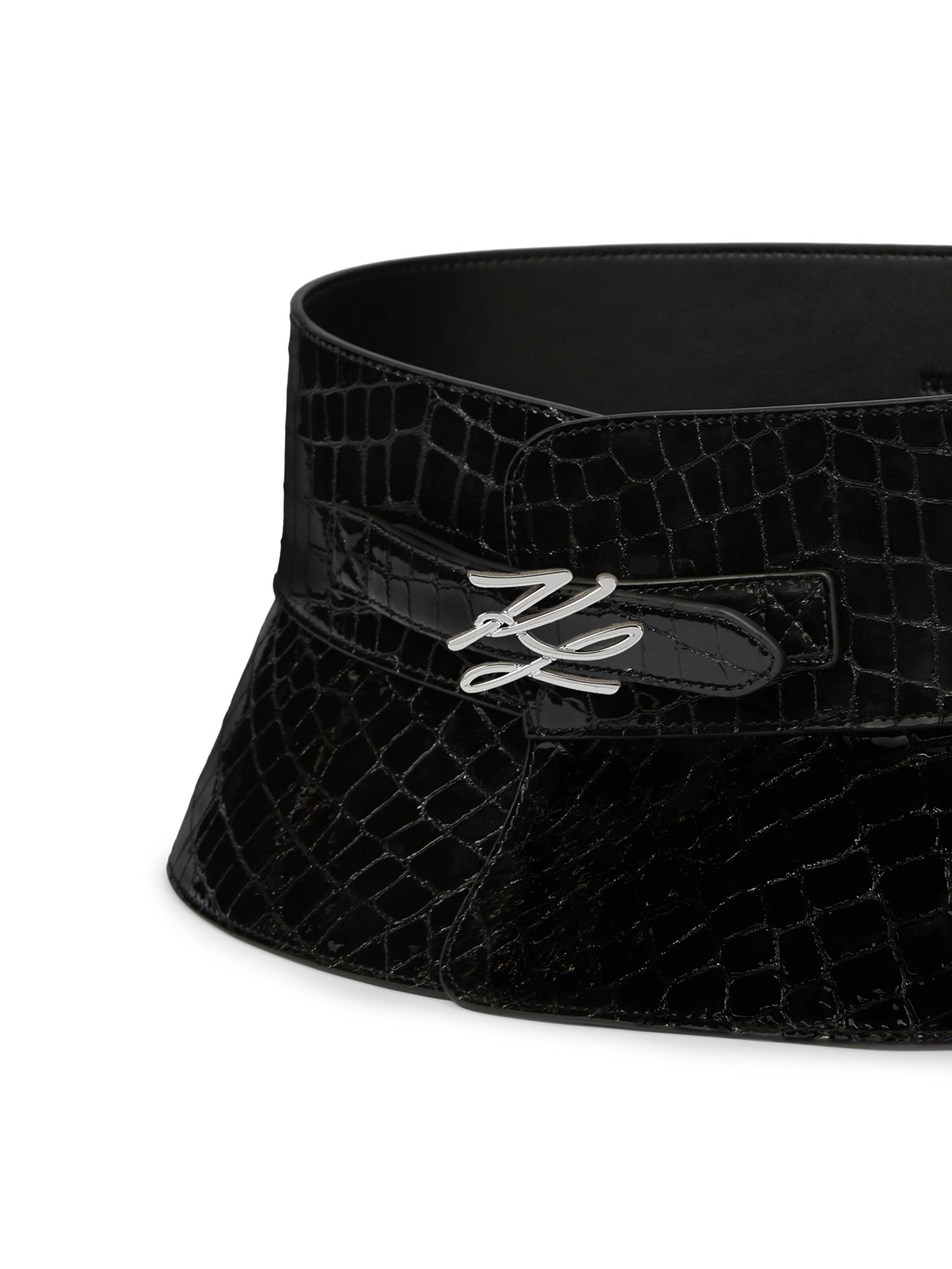 Karl Lagerfeld - Cintos 'K/Autograph' em preto