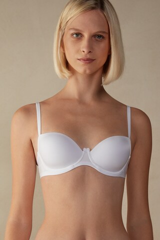 INTIMISSIMI Balconette Bra 'Sofia' in White: front