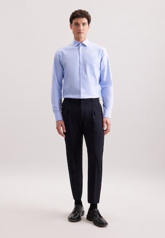 Coupe regular Chemise business 'SMART PERFORMANCE' SEIDENSTICKER en bleu