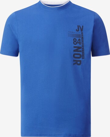 Jan Vanderstorm T-Shirt ' Flemming ' in Blau: predná strana