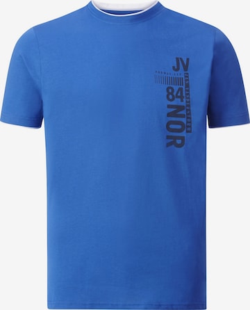 Jan Vanderstorm T-Shirt ' Flemming ' in Blau: Vorderseite