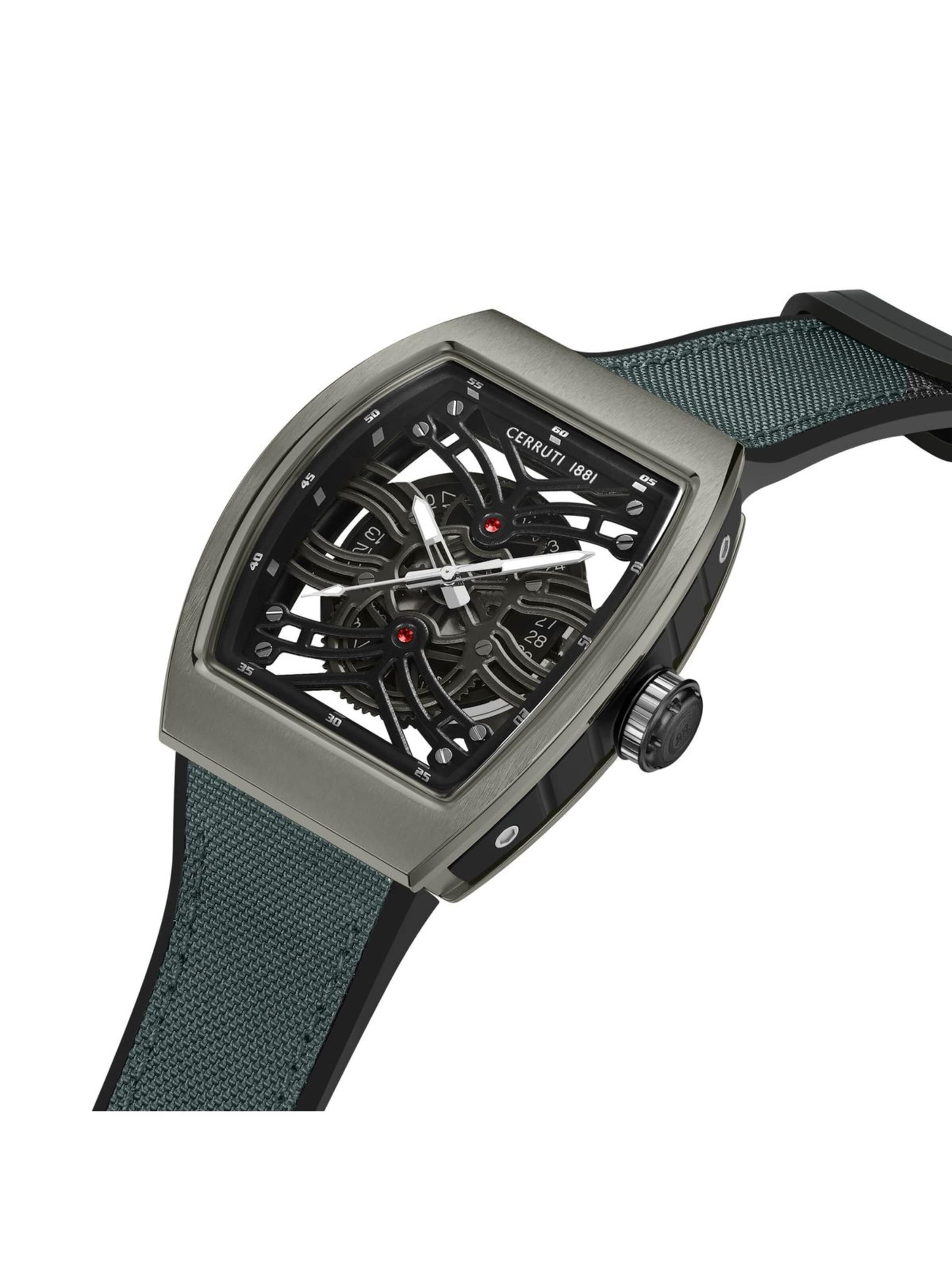 Montre à affichage analogique CERRUTI 1881 en gris