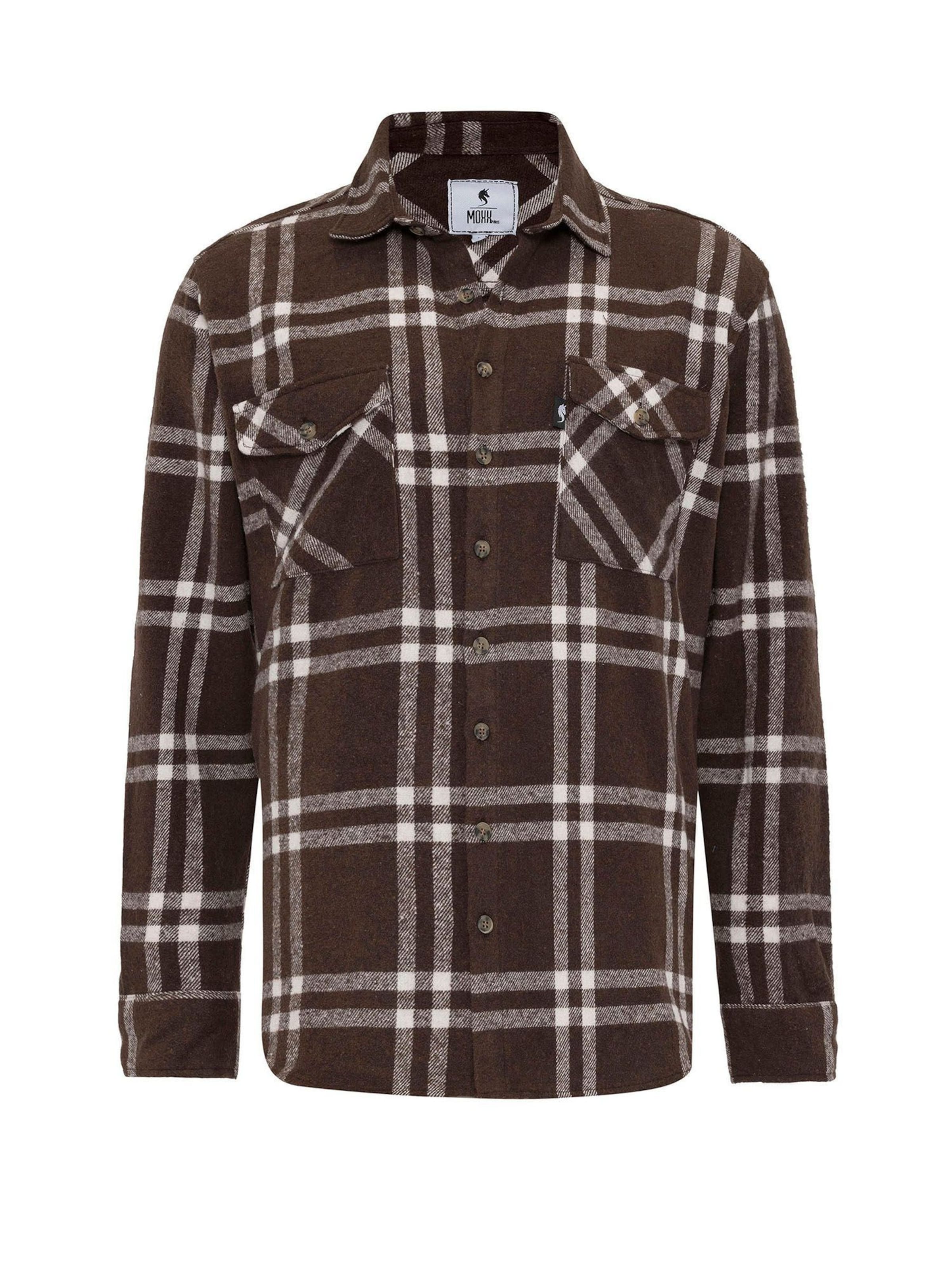 Moxx Paris Skjorta i brun: framsida