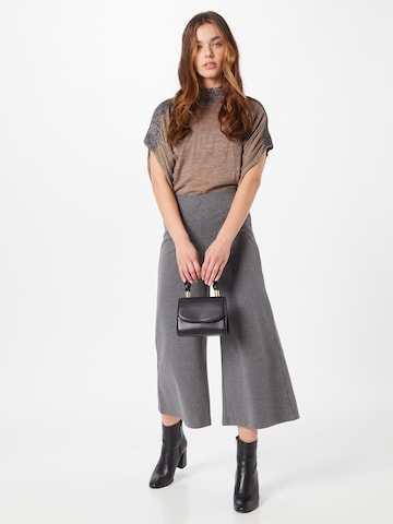 Sisley Wide leg Trousers in Grey