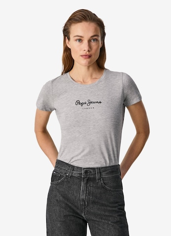 T-shirt Pepe Jeans en gris : devant