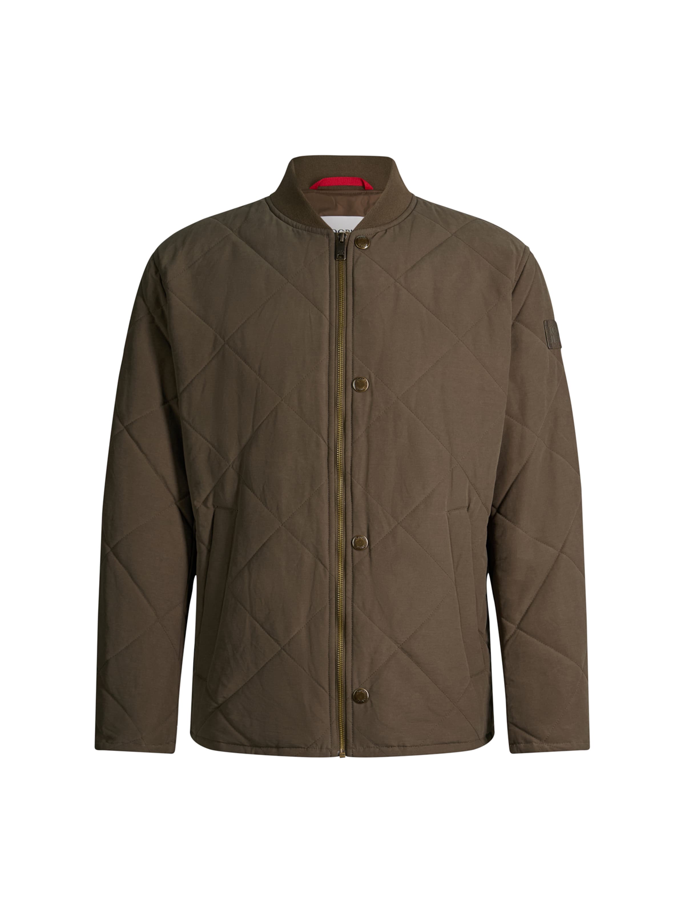 JOOP! Jeans Tussenjas in Groen: voorkant