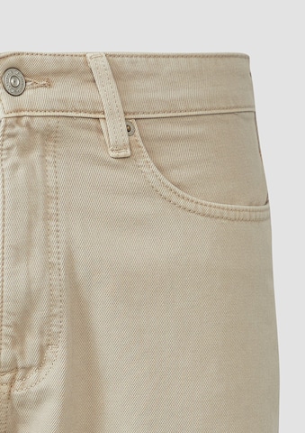 QS Regular Shorts in Beige