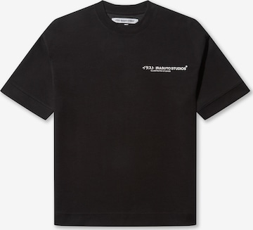 T-Shirt 'Tanjun' Irasuto Studios en noir : devant