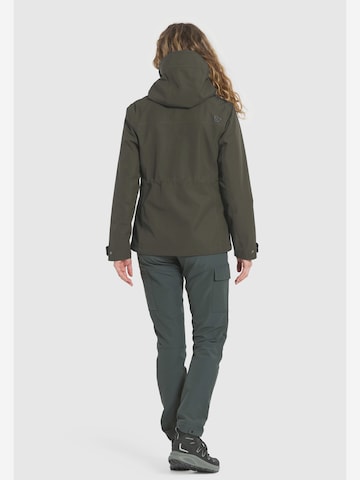 Veste outdoor 'Silja' Didriksons en vert
