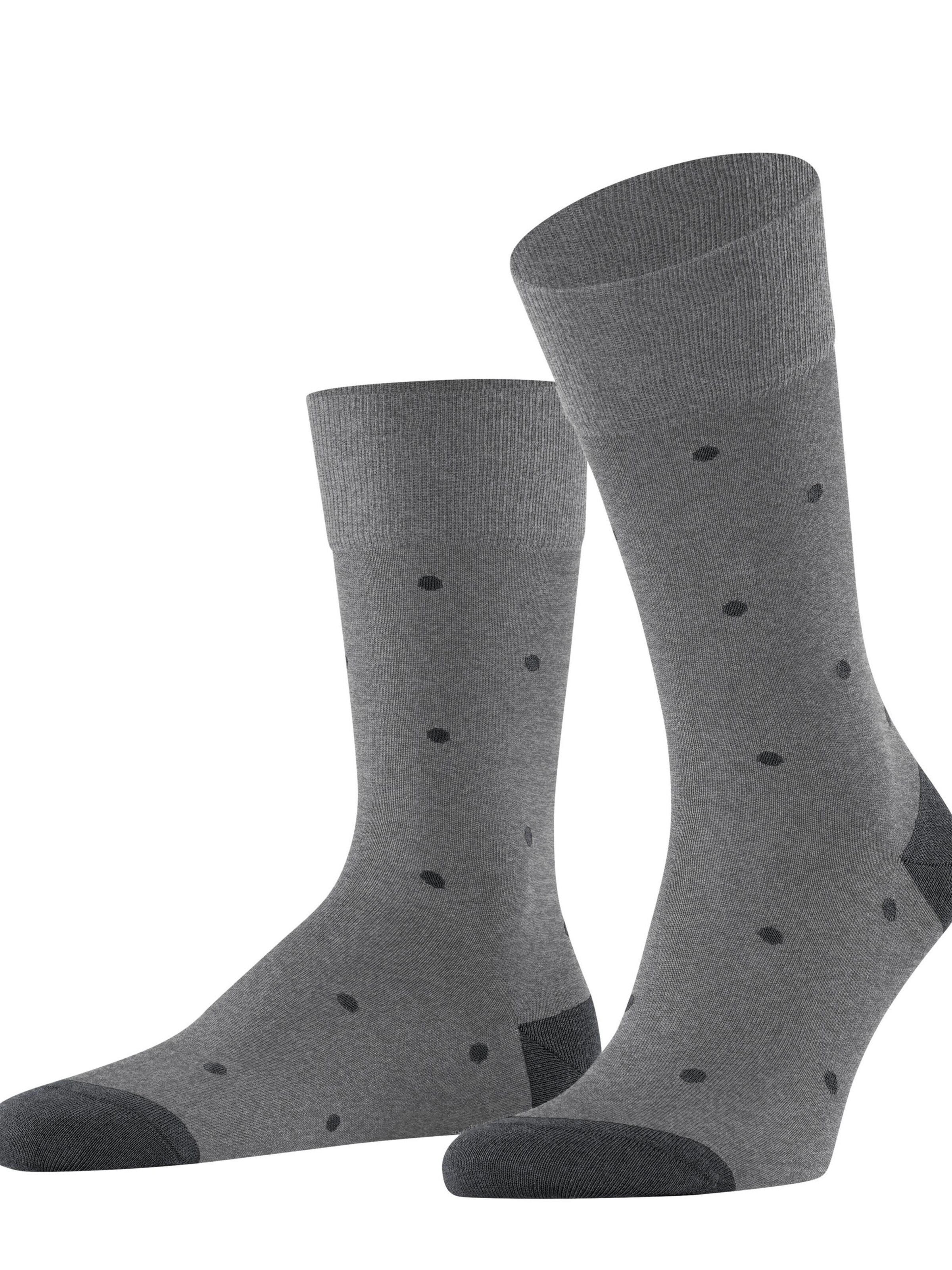 FALKE Socks 'Dot' in Grey: front