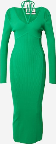 Rochie tricotat 'Daidong' de la Essentiel Antwerp pe verde: față