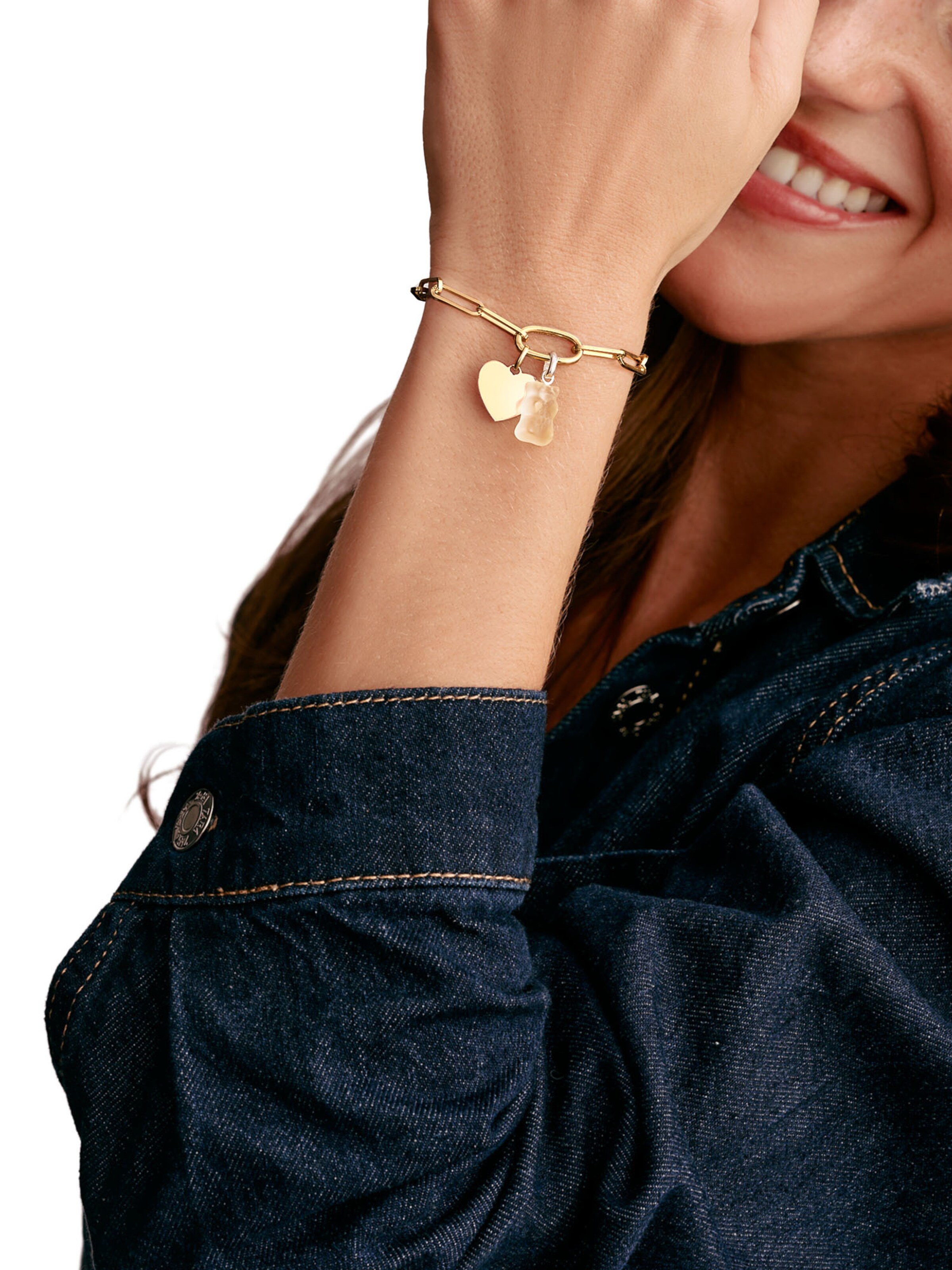 Thomas Sabo Pendant 'Herz' in Gold: front