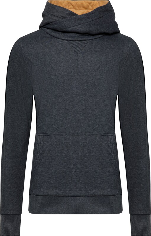 Fli Papigu Hoodie 'Highest in Room' in Blaumeliert Fli Papigu Hoodie 'Highest in Room' in Blaumeliert