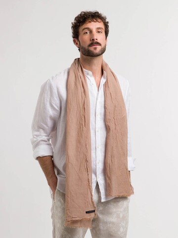 bugatti Scarf in Beige: front