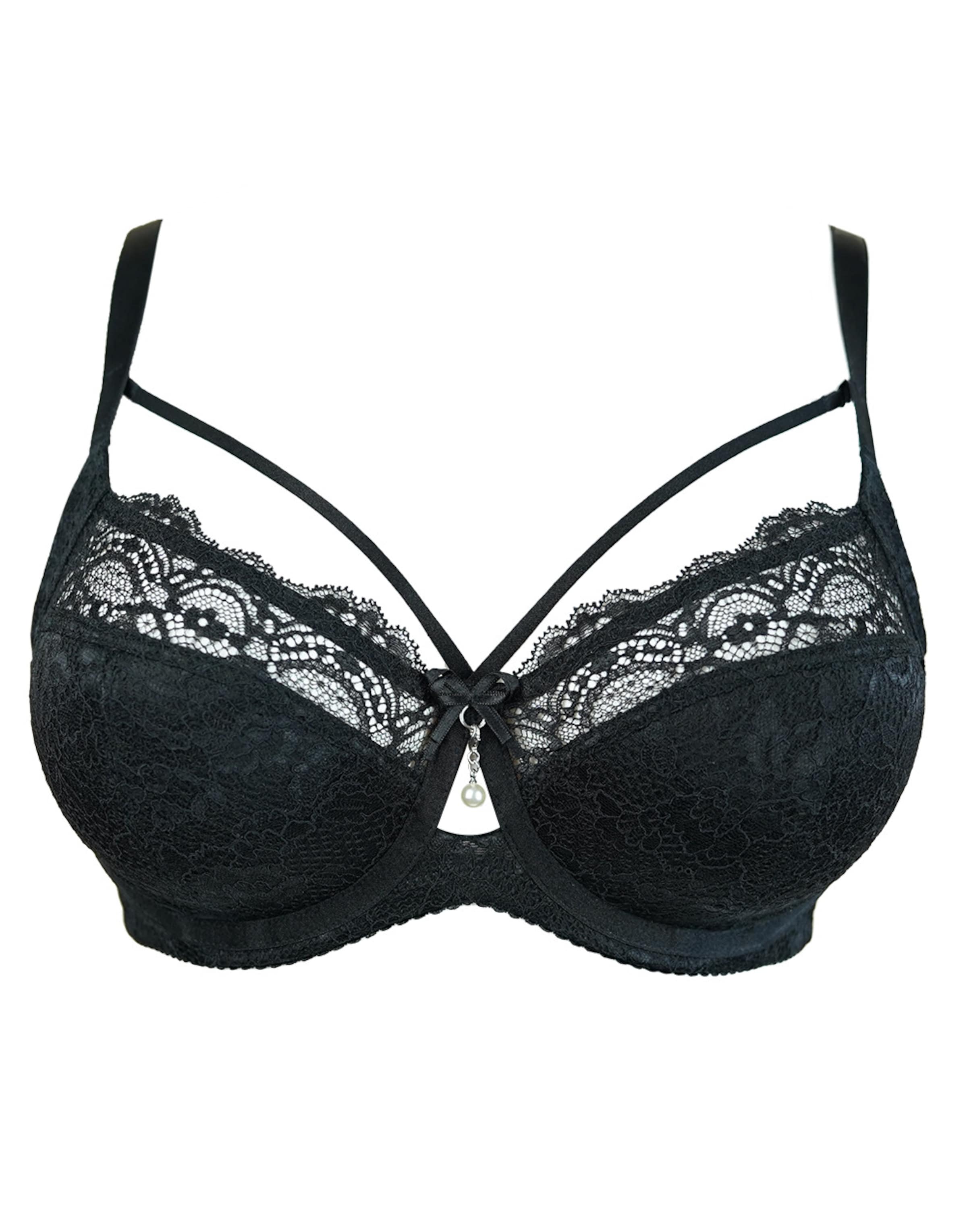 Soutien-gorge 'Eliana' SugarShape en noir : devant