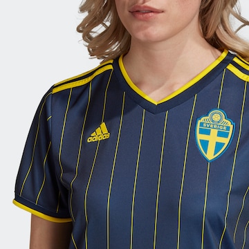 ADIDAS SPORTSWEAR Tricot 'Schweden Home EM 2020' in Blauw
