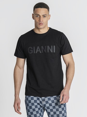 Gianni Kavanagh T-Shirt in Schwarz: Vorderseite