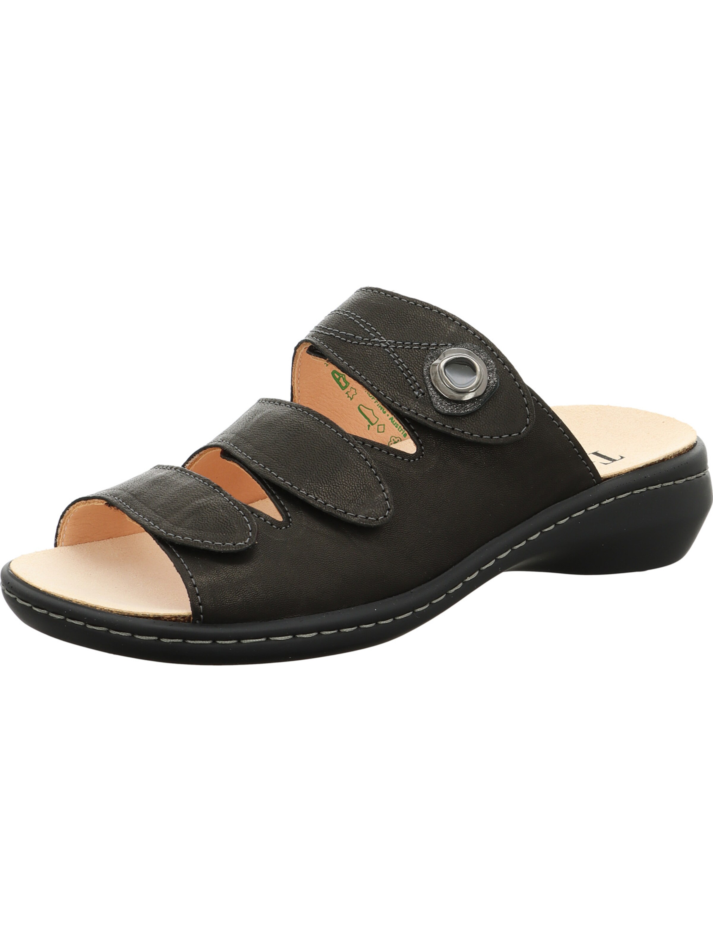 THINK! Mules in Black: front