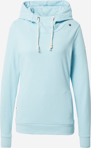 RagwearSweater majica 'FLORA' - plava boja: prednji dio