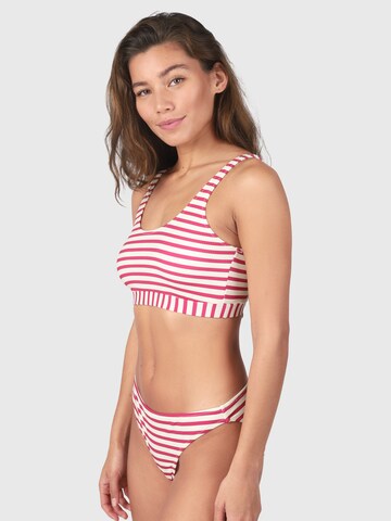 BRUNOTTI Bustier Bikini in Pink