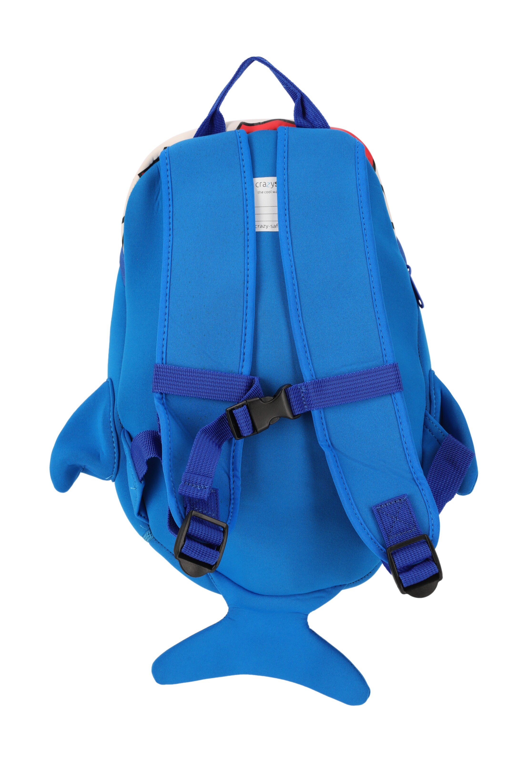 Crazy Safety Backpack 'Shark' in Blue