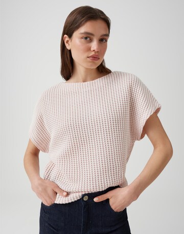 OPUS Shirt 'Gutina' in Roze: voorkant