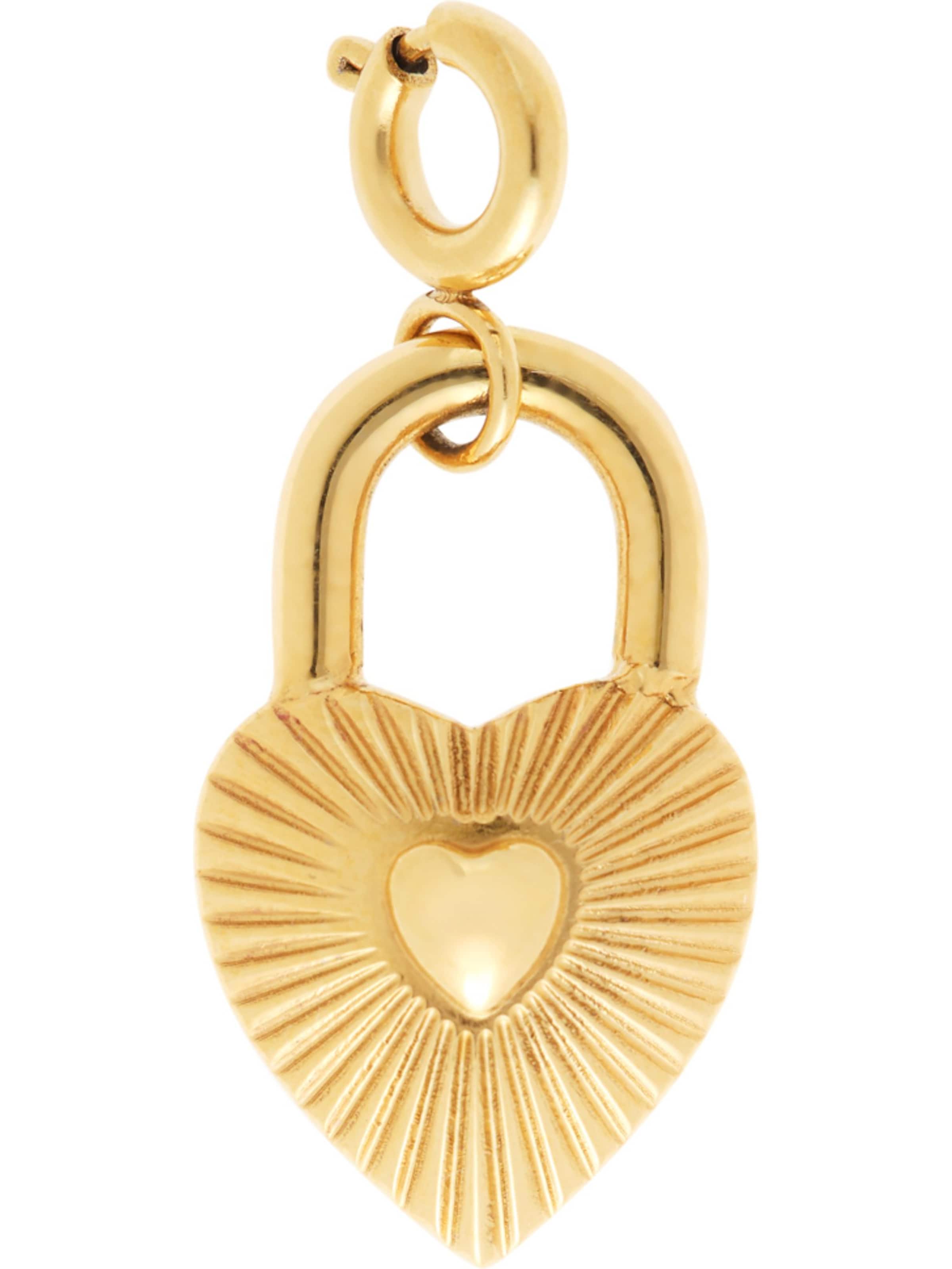 Guido Maria Kretschmer Jewellery Anhänger in Gelb: Vorderseite
