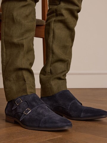 MANFIELD Veterschoen in Blauw