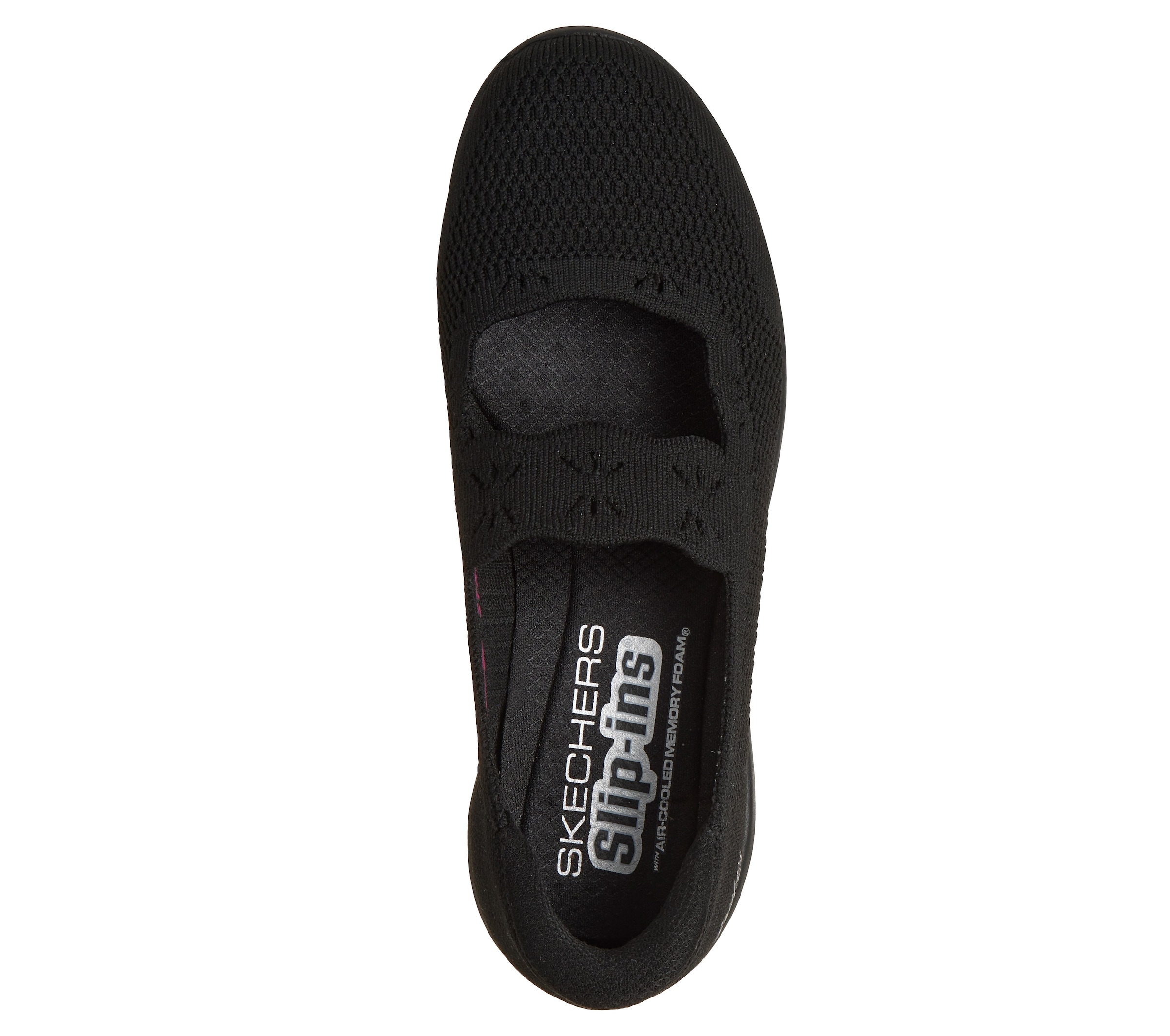 SKECHERS Ballerina in Schwarz