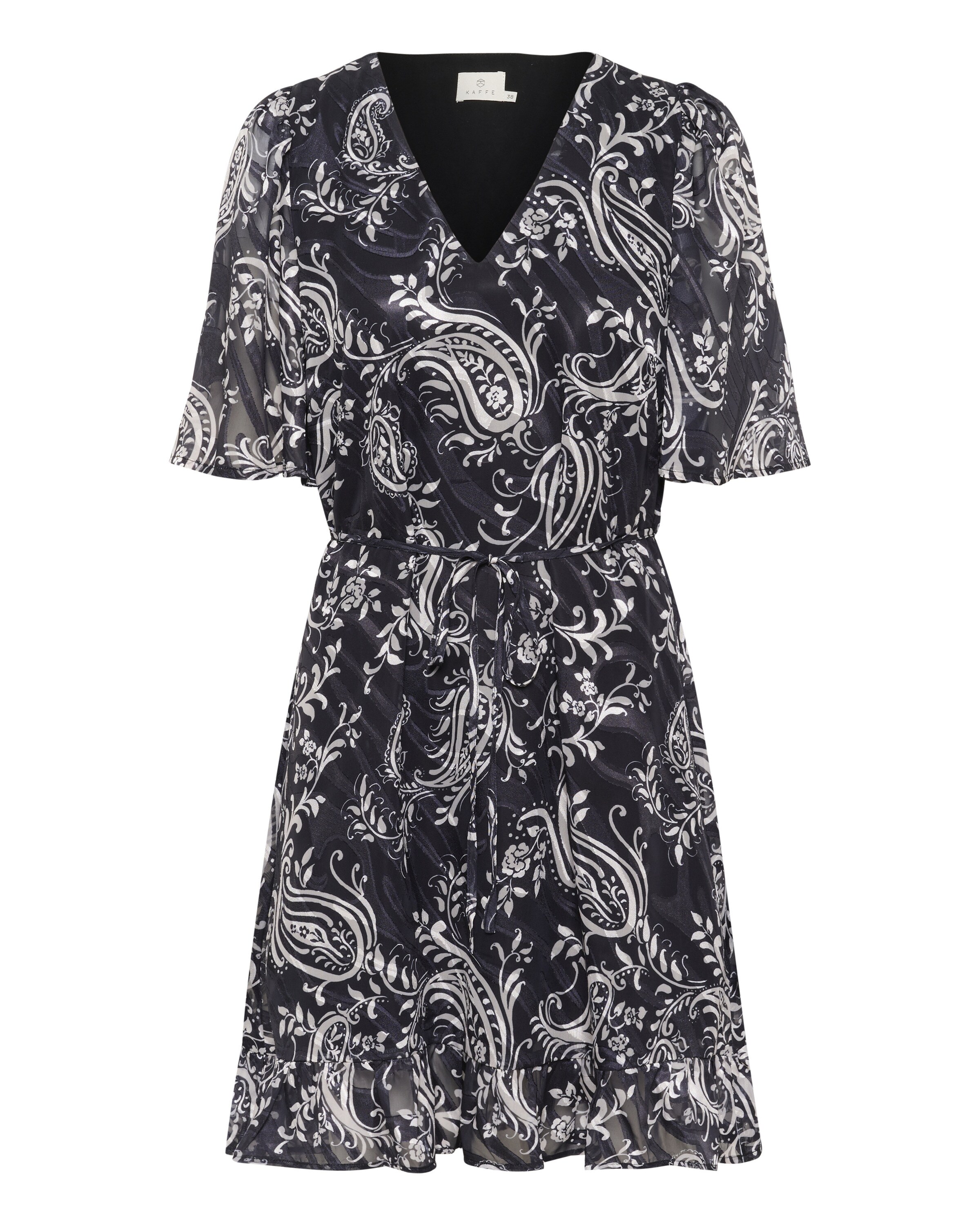 Kaffe Kleid 'Lecta' in Schwarz: Vorderseite