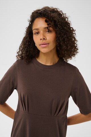 Kaffe Šaty 'KAcelina' – hnědá