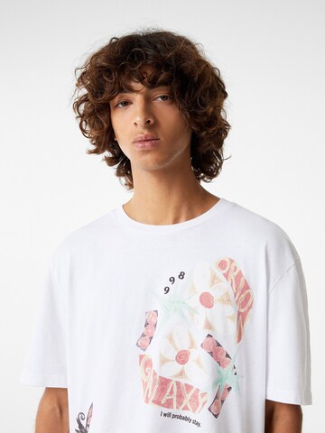 Bershka Bluser & t-shirts i hvid