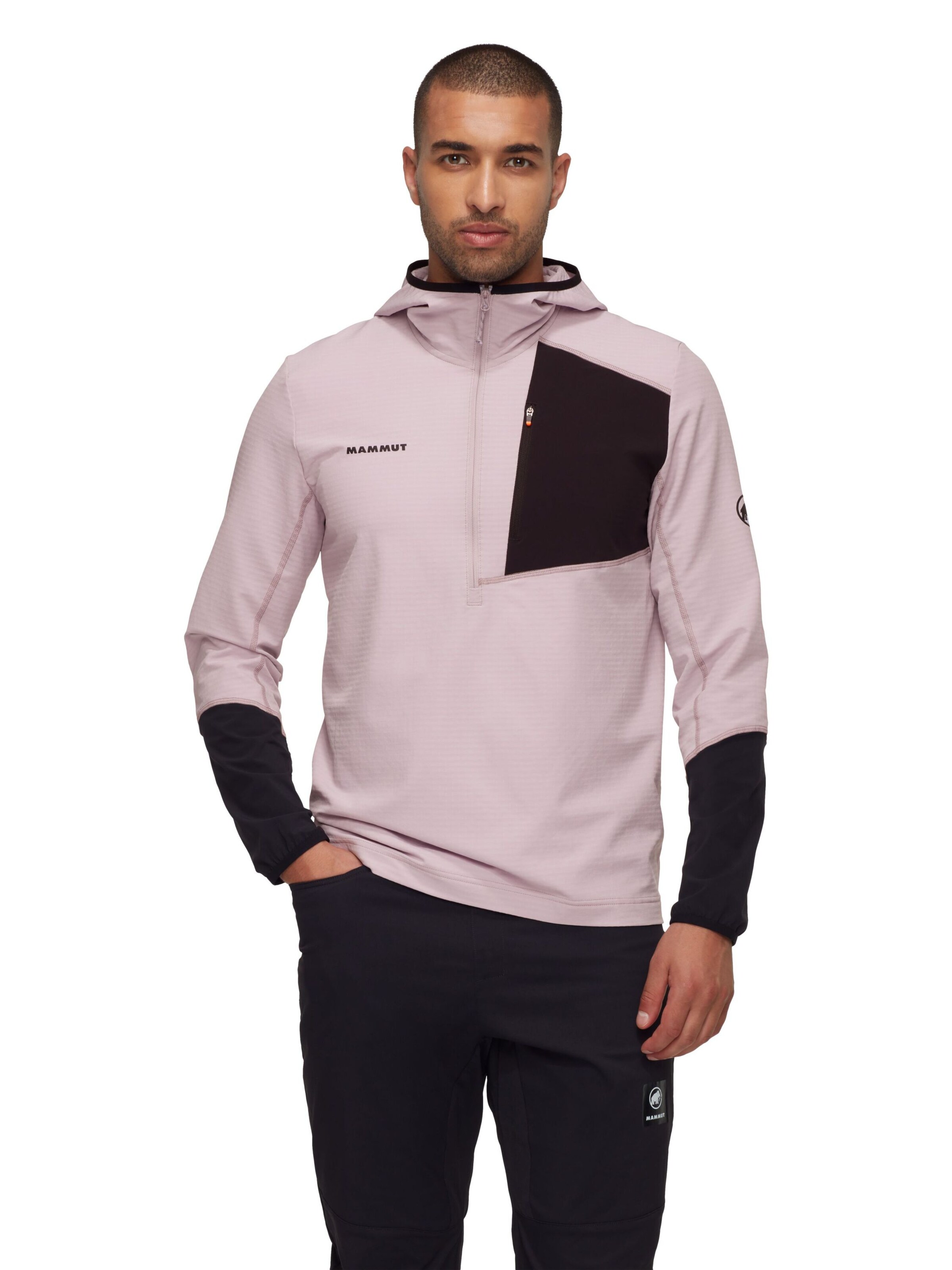 MAMMUT Sportpullover ‘Madris Light' in Lila: Vorderseite