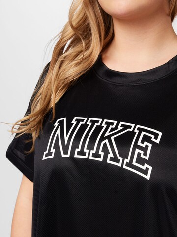 Nike Sportswear Λειτουργικό μπλουζάκι σε μαύρο
