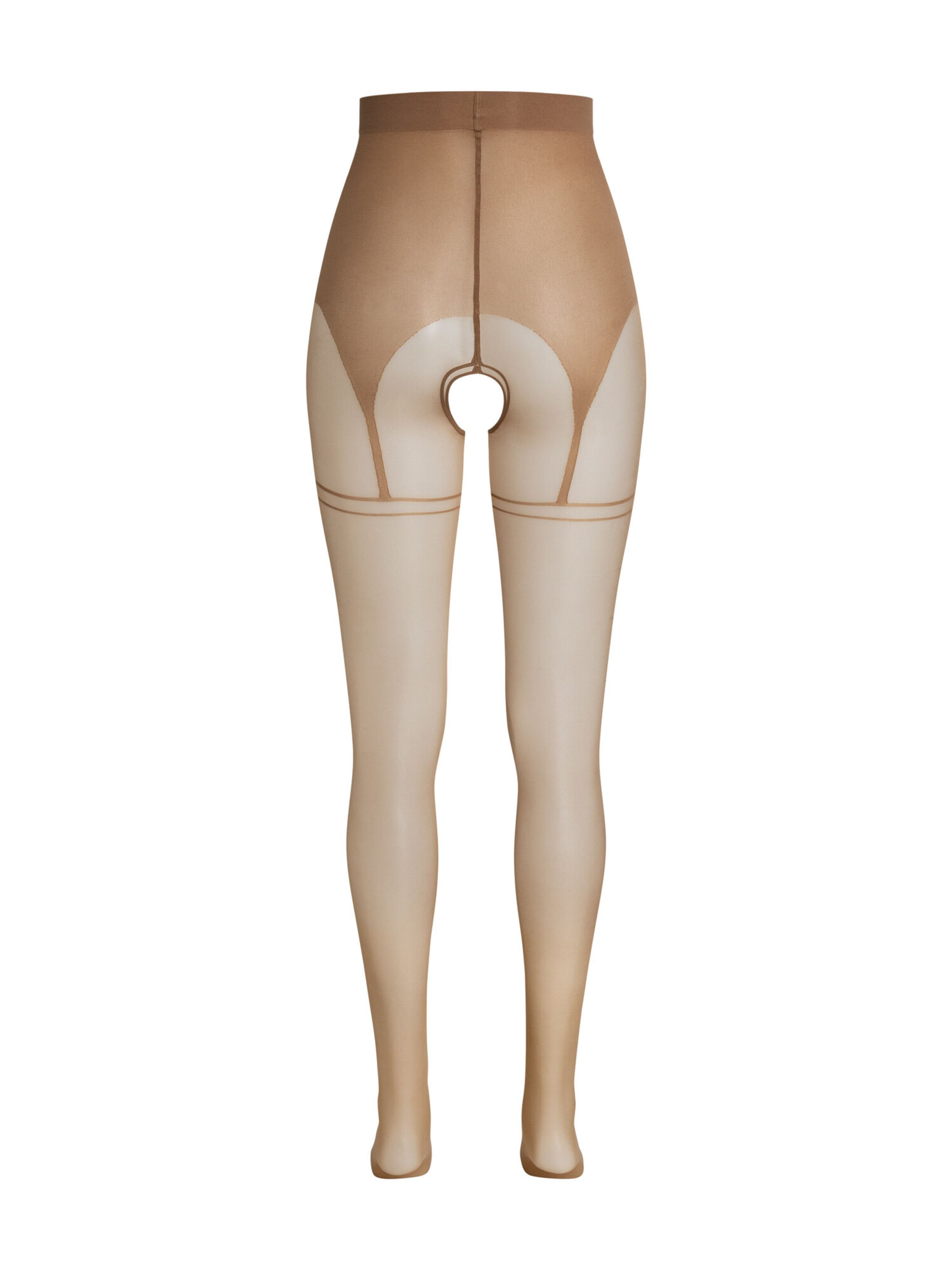 Collants camano en beige